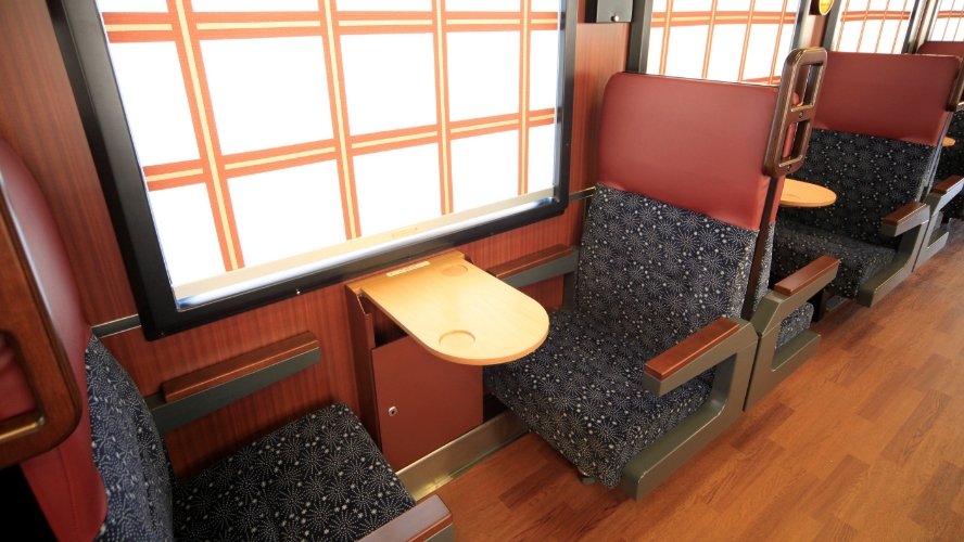 おいこっとの座席のおすすめ（景色がいい）について